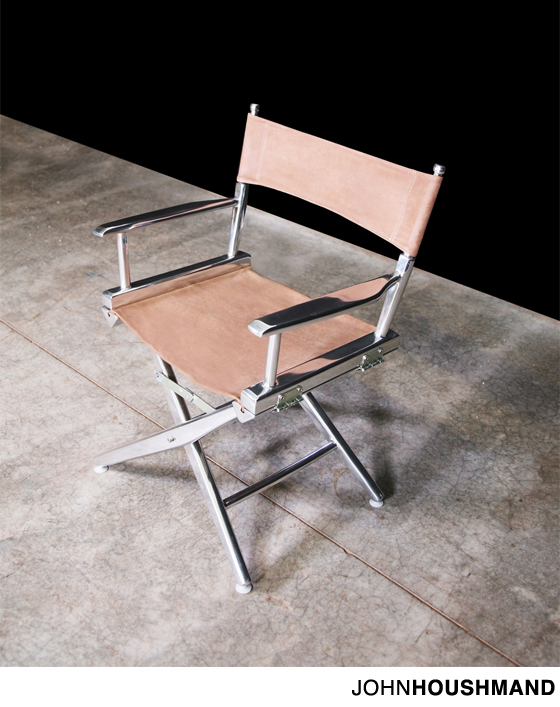 JOHNHOUSHMAND:  No. 0222 Cast Aluminum Director's Chair