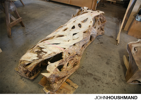 JOHNHOUSHMAND - Ficus Bench