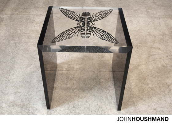 JOHNHOUSHMAND - No. 0238 Tattooed Cicada Side Table